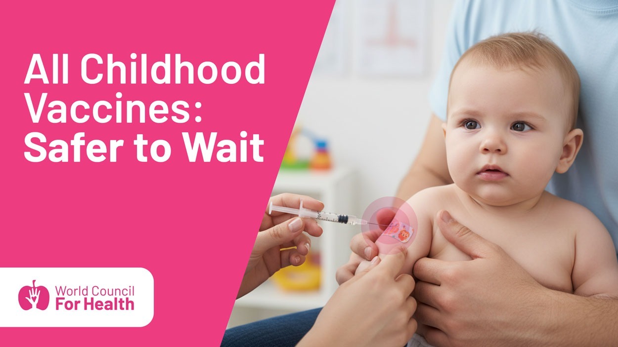 Childhood Vaccines, Safer to Wait