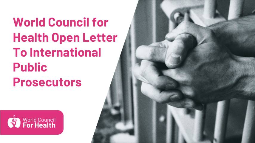 World Council for Health Letter to Public Prosecutors